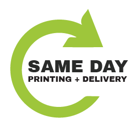 SAME DAY PRINTING & Delivery printing woking